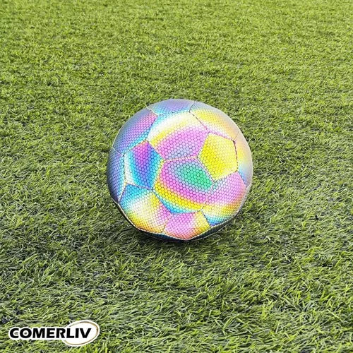 Balón de fútbol holográfico luminoso