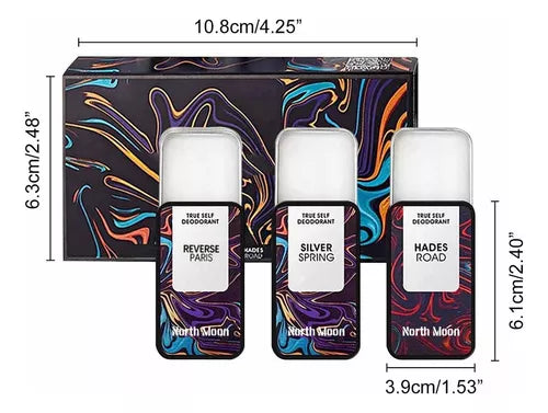 Set de 3 Perfumes Sólidos con Feromonas | MEIDIAN™