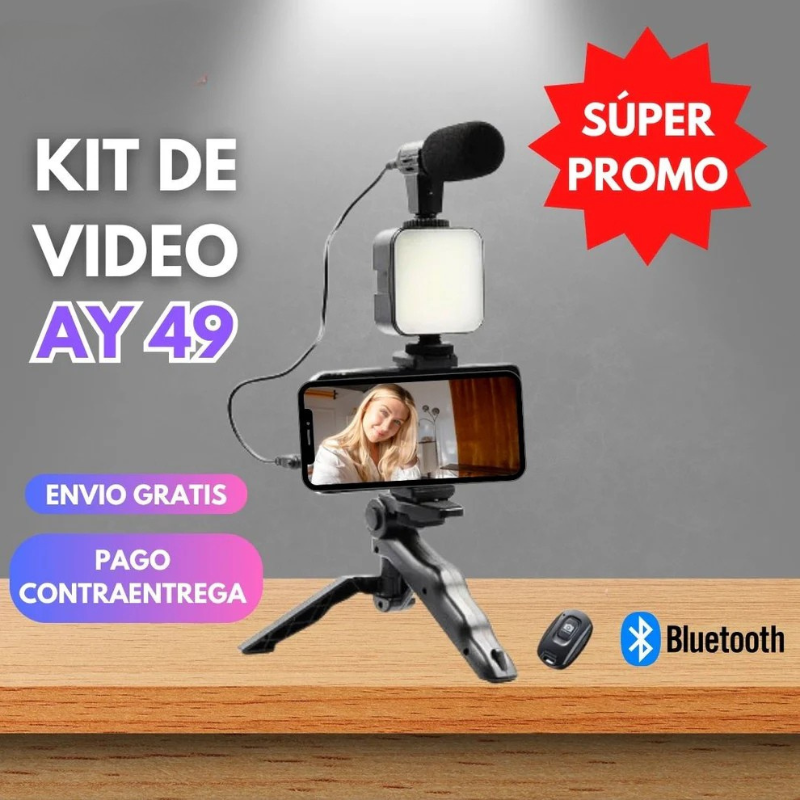 Kit Videomaker ProVlog® 5 en 1