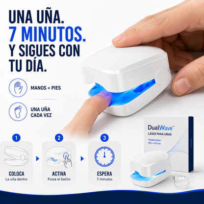 DualWave™ | Láser 905+470 nm para Hongos en las Uñas