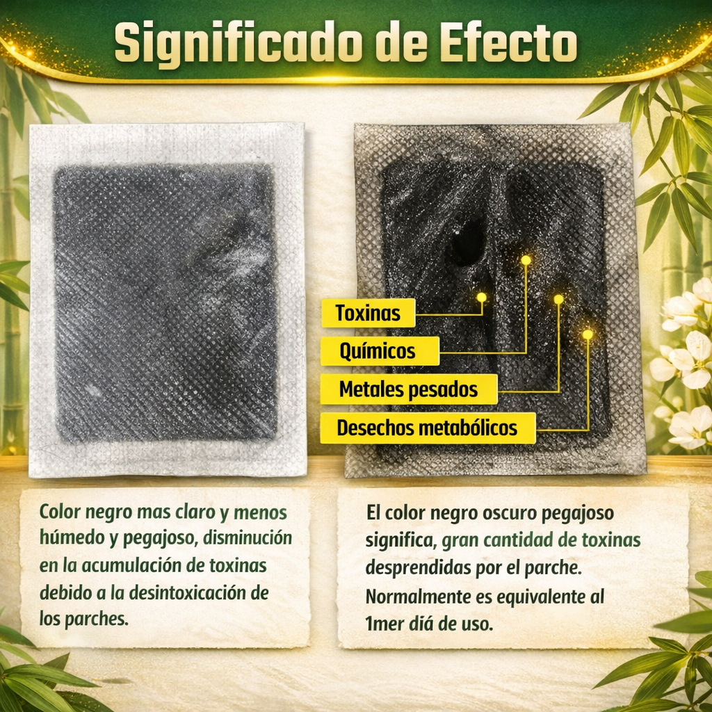 Parches Detox para Pies Kinoki (OFERTA 2X1 ACTIVA)