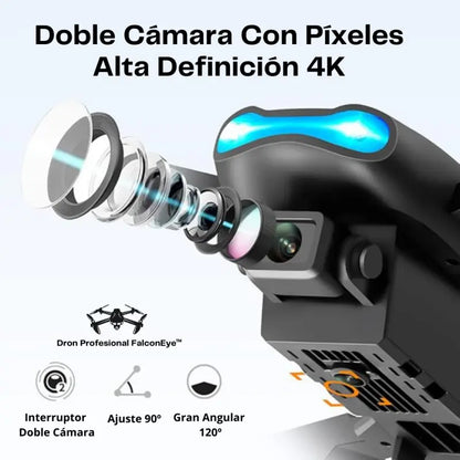 Dron 4K Doble Camara ProMax™ + Maletín Gratis