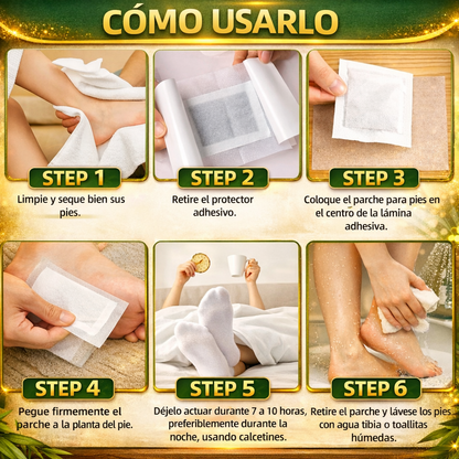 Parches Detox para Pies Kinoki (OFERTA 2X1 ACTIVA)
