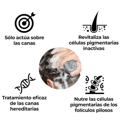 JABÓN ELIMINADOR DE CANAS NATURAL COVERSOAP™