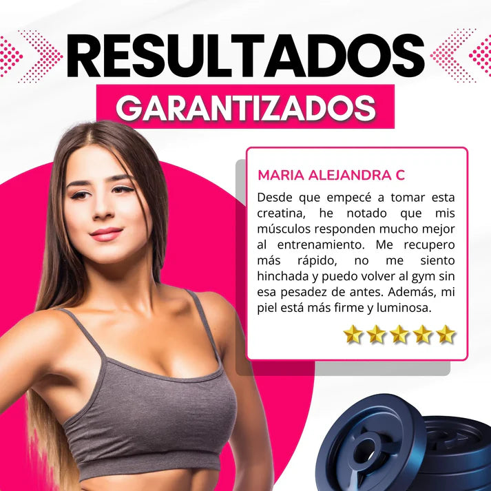 Original OldSchool Labs® Creatina Monohidratada para Mujer (240g)