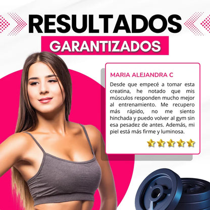Original OldSchool Labs® Creatina Monohidratada para Mujer (240g)