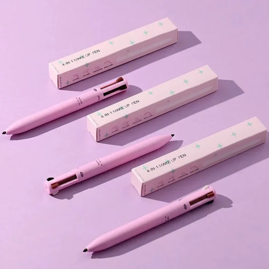 MakeUpPen® 4 en 1 | Cejas, Ojos, Labios y iluminador + SERUM ANTI-MACHAS (REGALO)