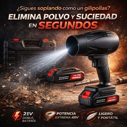 Soplador de Aire Portátil TurboAir™ (+ BATERÍA EXTRA GRATIS)