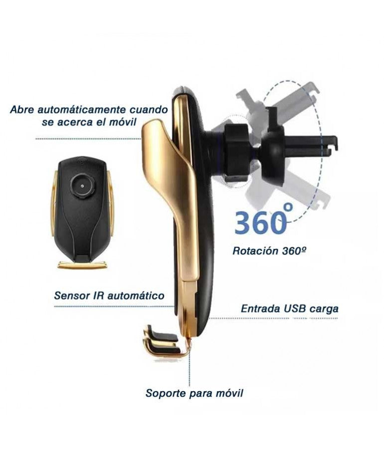 Soporte Cargador Inálambrico para Coche | AutoCharge™