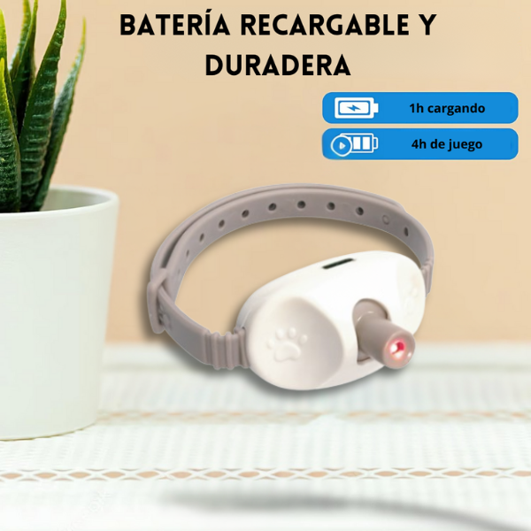 Collar-Juguete Láser para Gatos MiauLáser®
