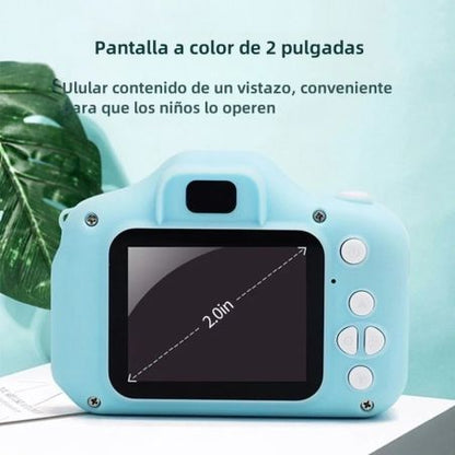 Mini cámara digital infantil para niñas y niños - Fotos 800W, Video HD 1080p