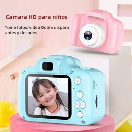 Mini cámara digital infantil para niñas y niños - Fotos 800W, Video HD 1080p