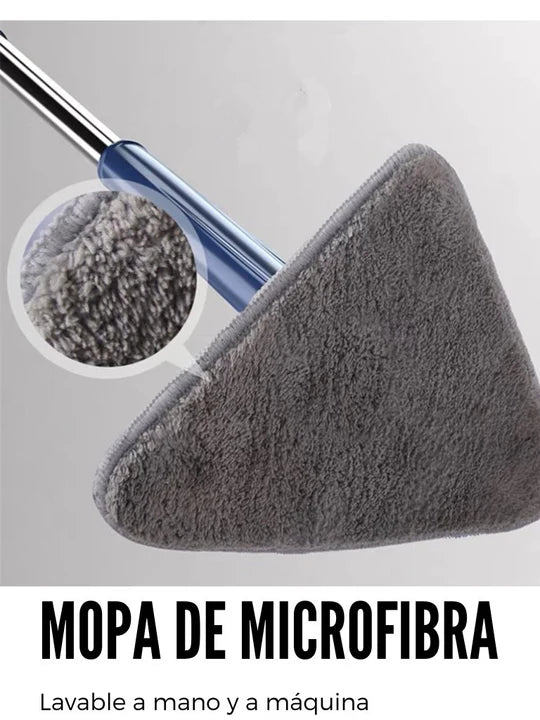 Mopa Triangular CleanHome® + 2 Recambios Gratis