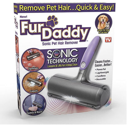 Rodillo Quita Pelos mascotas con LED | FurDaddy