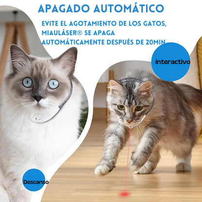 Collar-Juguete Láser para Gatos MiauLáser®