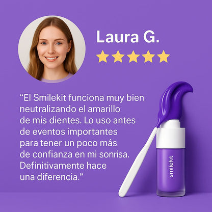 Pasta Blanqueadora Dental SmileKit™ V34 (HASTA 50% OFF)